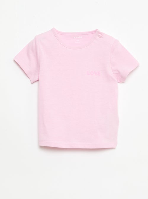 Pack camiseta + pantalón corto estampado - Kiabi