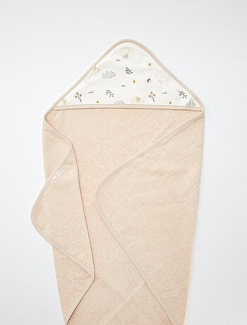 Pack con capa de baño + manopla 'Petit béguin'