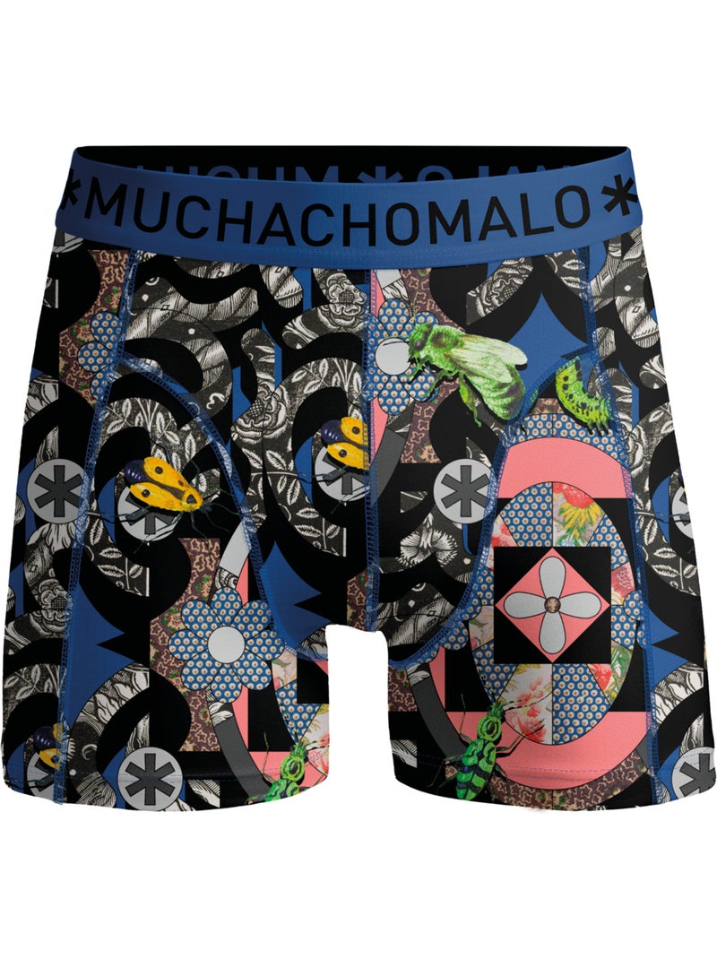 Pack de 10 bóxers Muchachomalo Azul Negro - Kiabi