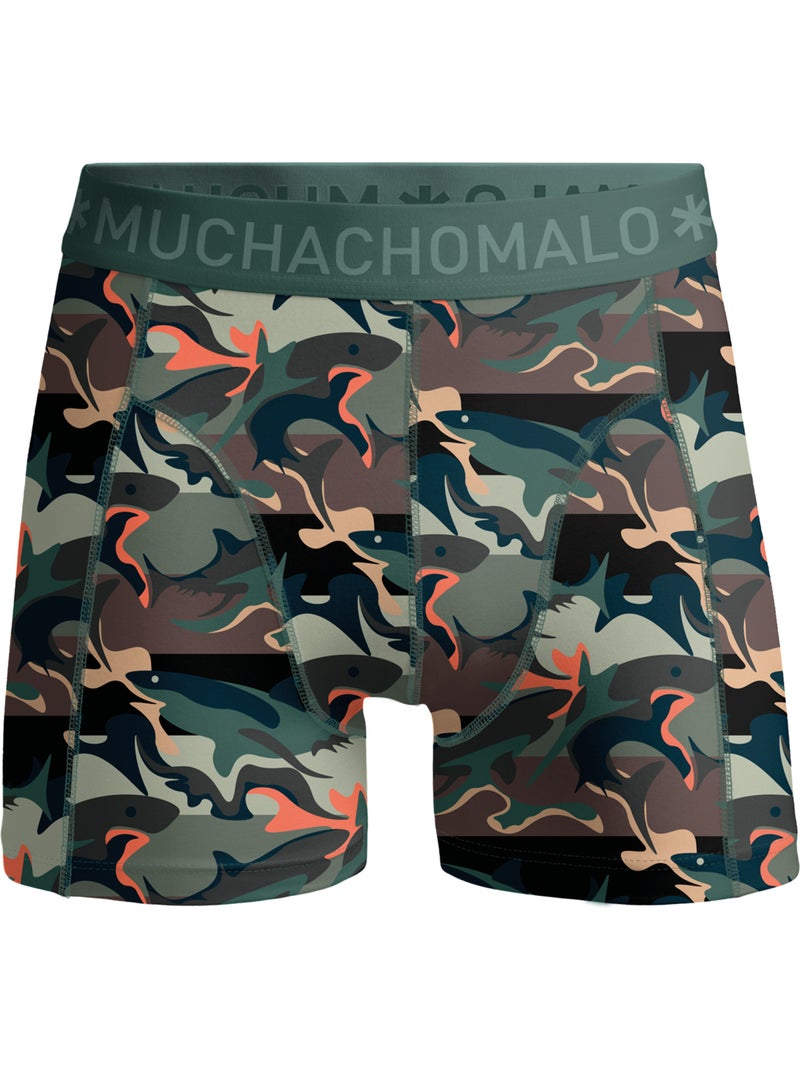 Pack de 10 bóxers Muchachomalo Negro/Azul/Verde - Kiabi