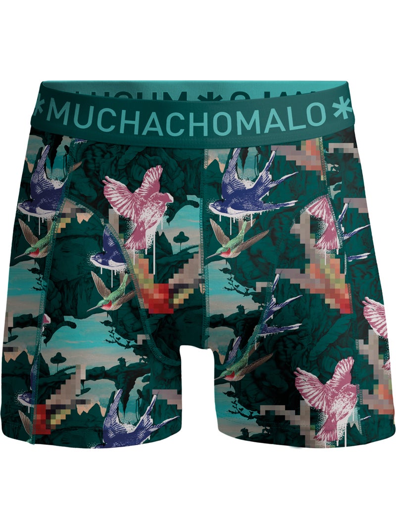 Pack de 10 bóxers Muchachomalo Negro/Azul/Verde - Kiabi