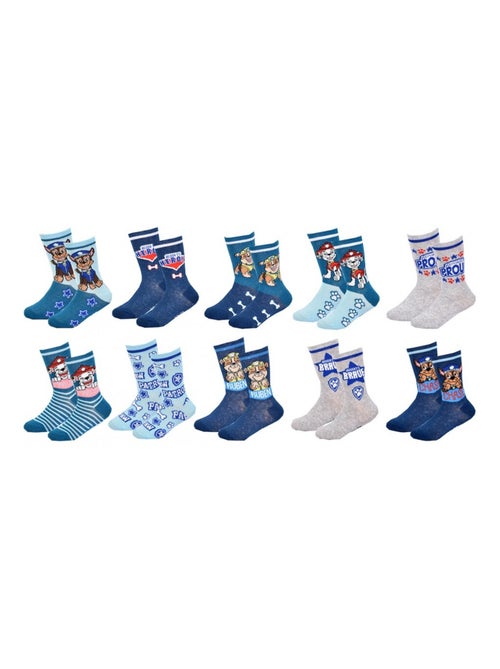 Pack de 10 calcetines nino PAT PATROUILLE - Kiabi Pack de 10 calcetines nino PAT PATROUILLE - Kiabi