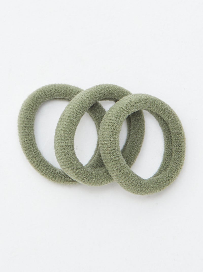 Pack de 10 gomas de espuma Kaki - Kiabi