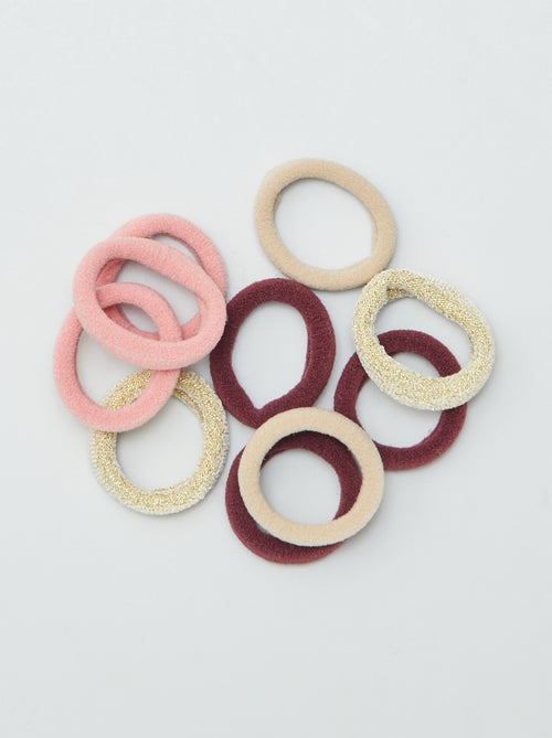 Pack de 10 gomas de pelo de espuma - Kiabi