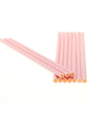 Decoración y complementos - Pack de 10 pajitas con estampado de fantasía - Kiabi