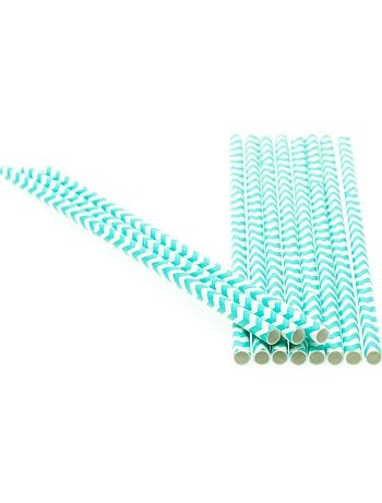 Decoración y complementos - Pack de 10 pajitas con estampado de fantasía - Kiabi