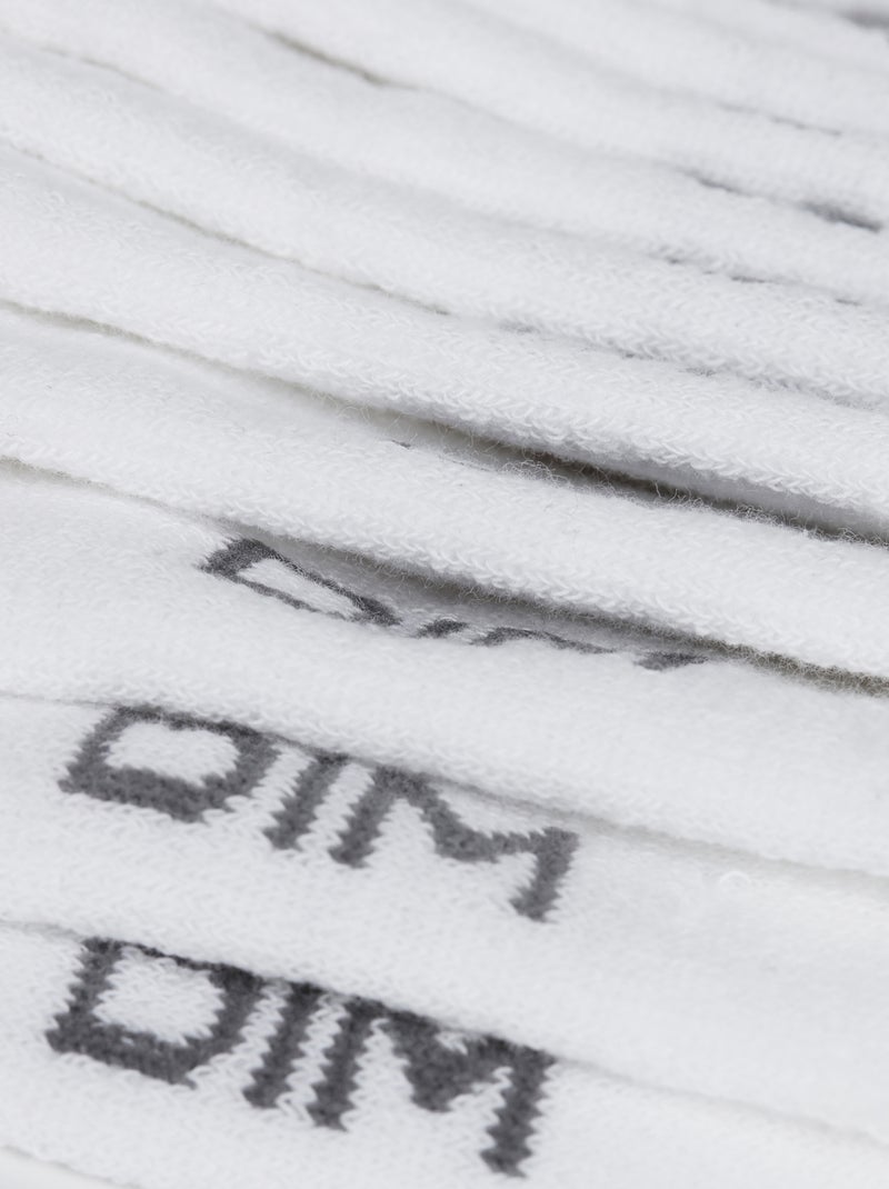 Pack de 10 pares de calcetines 'Dim' Blanco - Kiabi