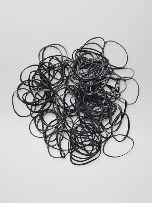 Pack de 100 gomas para el pelo coloridas - Kiabi