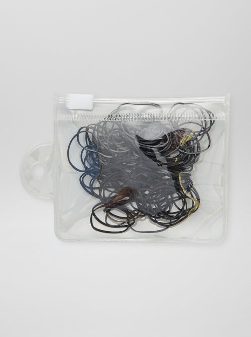 Pack de 100 gomas para el pelo coloridas - Kiabi