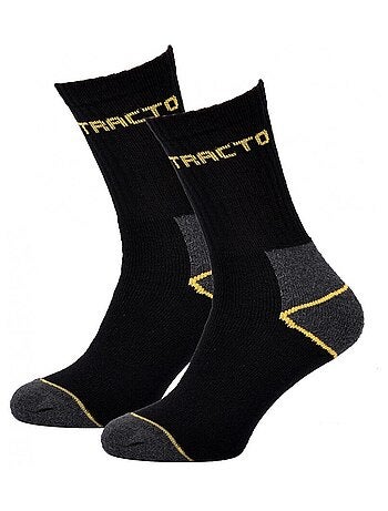 Pack de 12 calcetines de trabajo TRACTO hombre resistencia calidad pro