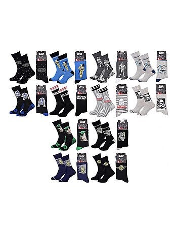 Pack de 12 calcetines hombre DISNEY STAR WARS