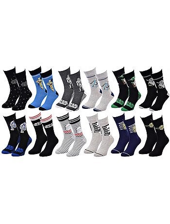 Pack de 12 calcetines hombre STW