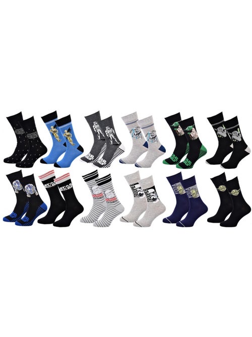 Pack de 12 calcetines hombre STW - Kiabi