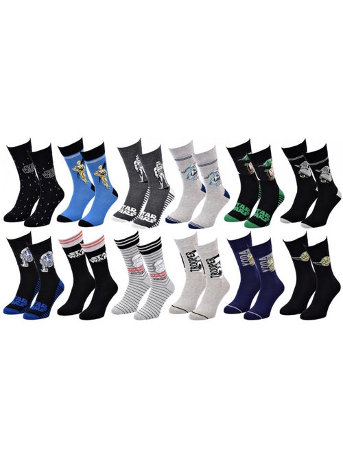 Pack de 12 calcetines hombre STW - Kiabi