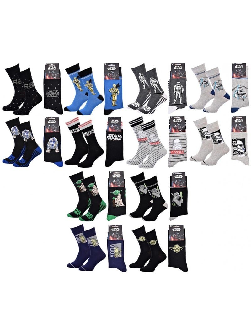 Pack de 12 calcetines hombre STW Multicolor - Kiabi