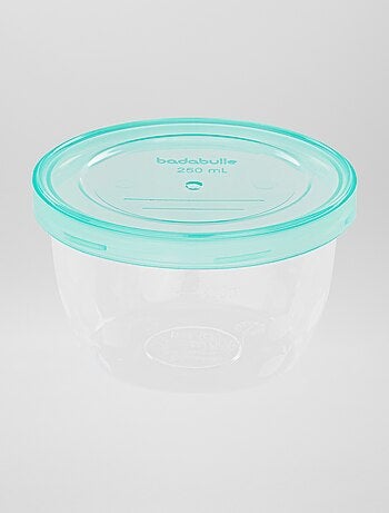 Pack de 12 recipientes 250 ml 'Badabulle'
