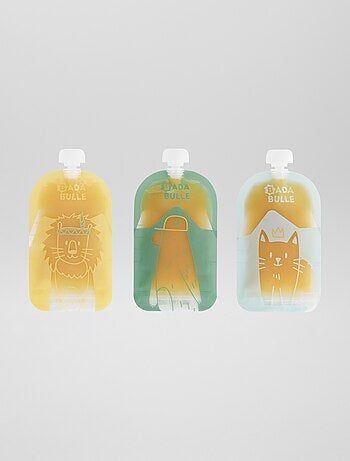 Pack de 15 bolsas reutilizables 'Badabulle'