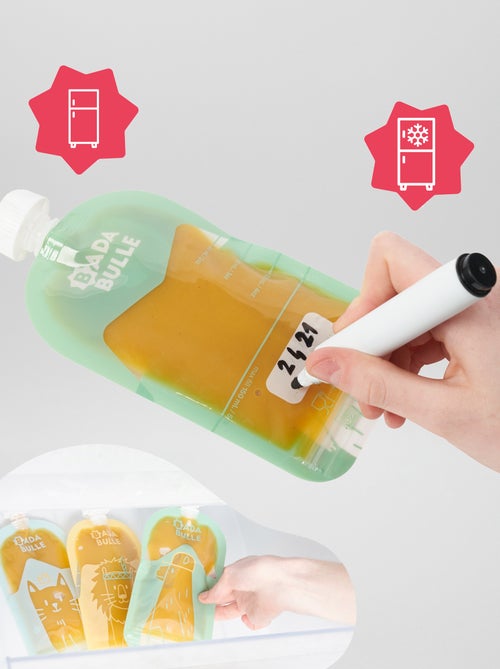 Pack de 15 bolsas reutilizables 'Badabulle' - Kiabi