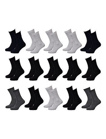 Pack de 15 calcetines hombre TWINDAY SPORT -Modelos surtidos según stock-