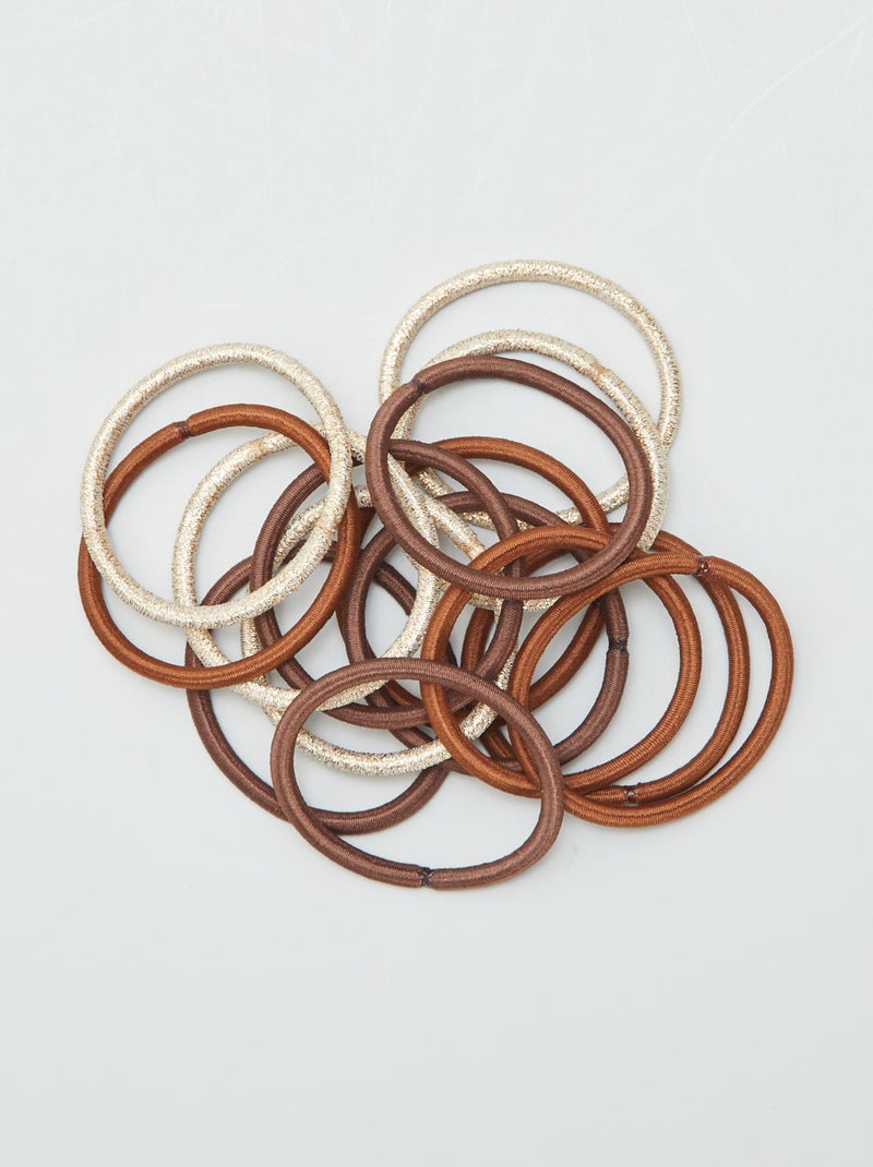 Pack de 15 gomas BEIGE - Kiabi