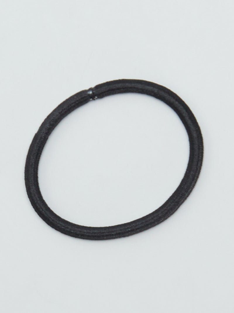 Pack de 15 gomas elásticas NEGRO - Kiabi