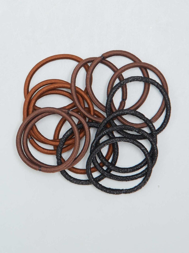 Pack de 15 gomas MARRON - Kiabi