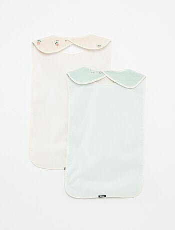 Pack de 2 baberos - colección fácil de poner