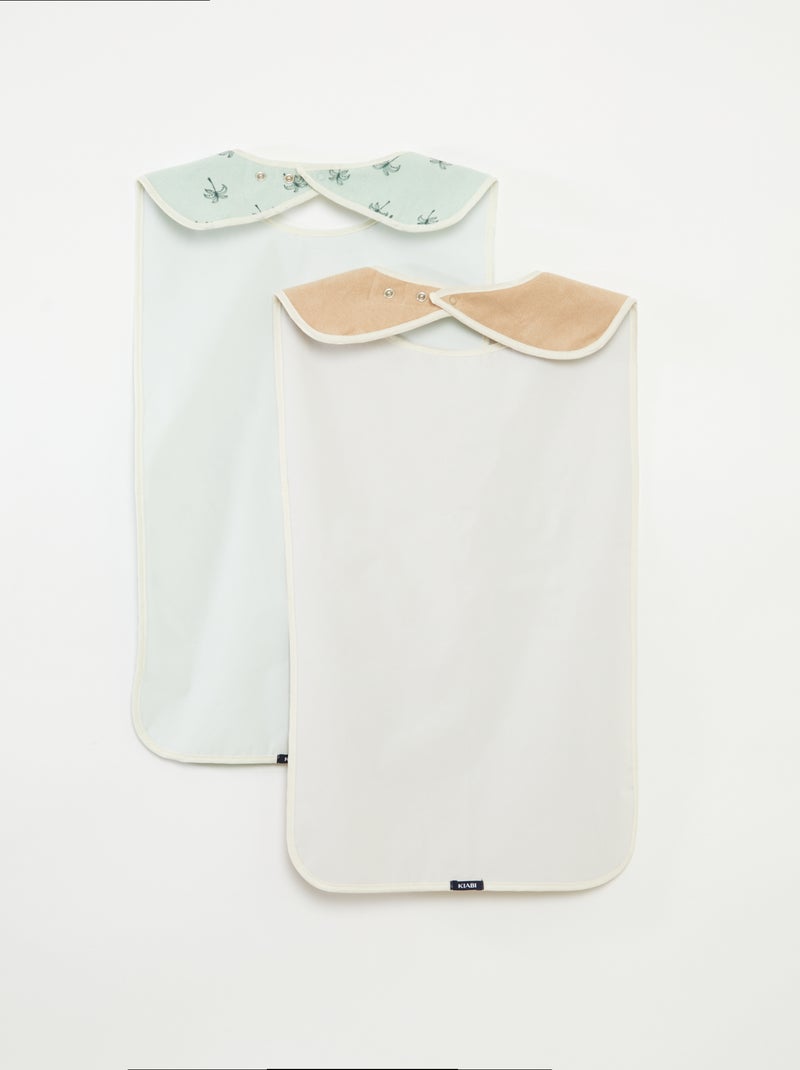 Pack de 2 baberos - So Easy AZUL - Kiabi