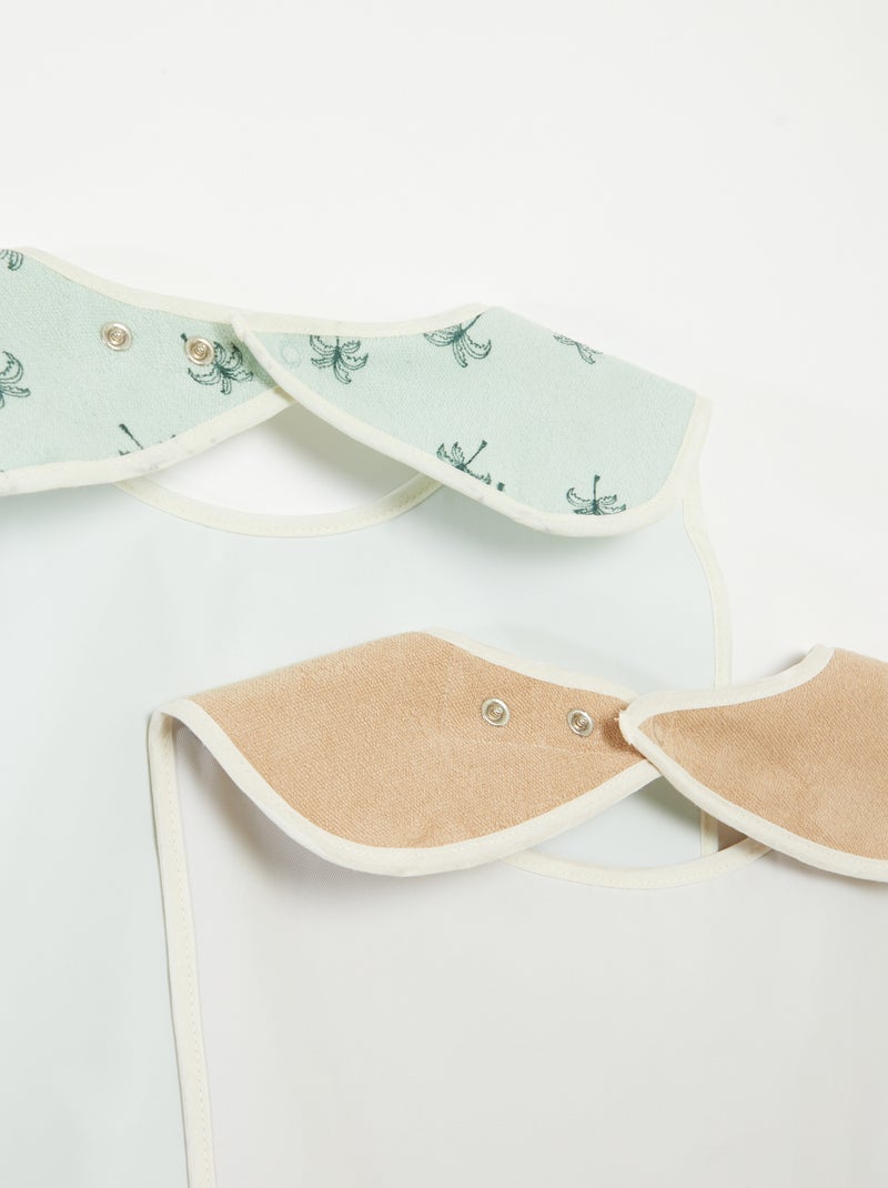 Pack de 2 baberos - So Easy AZUL - Kiabi