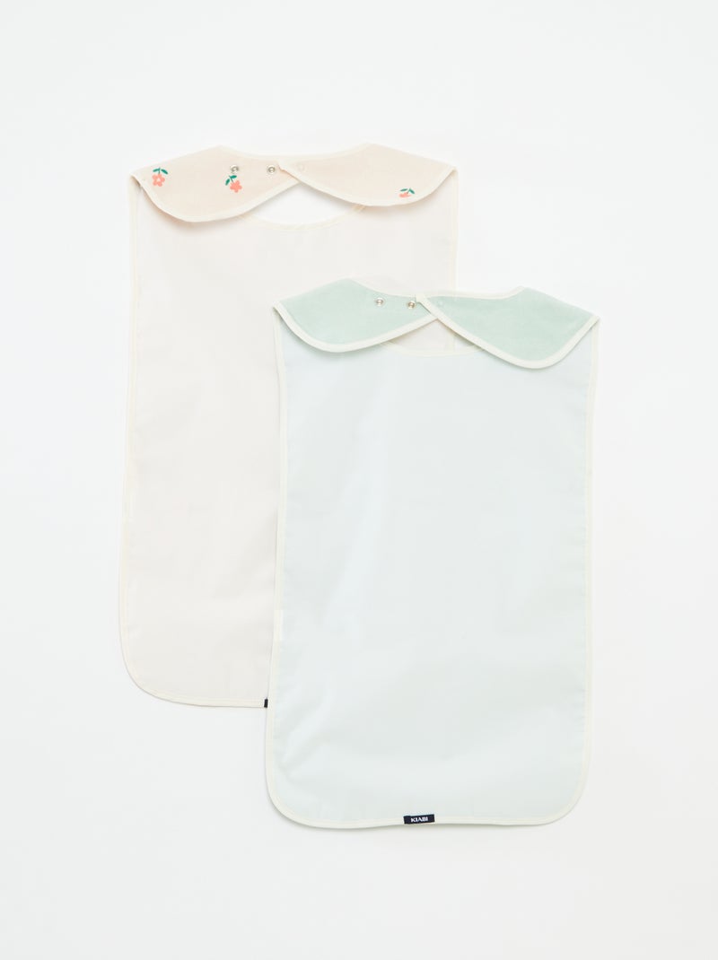Pack de 2 baberos - So Easy ROSA - Kiabi