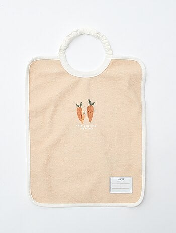 El lote de 2 baberos con cuello elástico