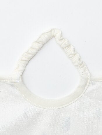 El lote de 2 baberos con cuello elástico