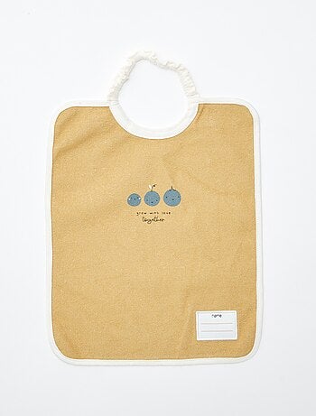 Pack de 2 baberos con cuello elástico