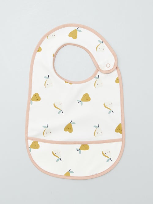 pack de 2 baberos con recogemigas 'Baby Calin' - Kiabi
