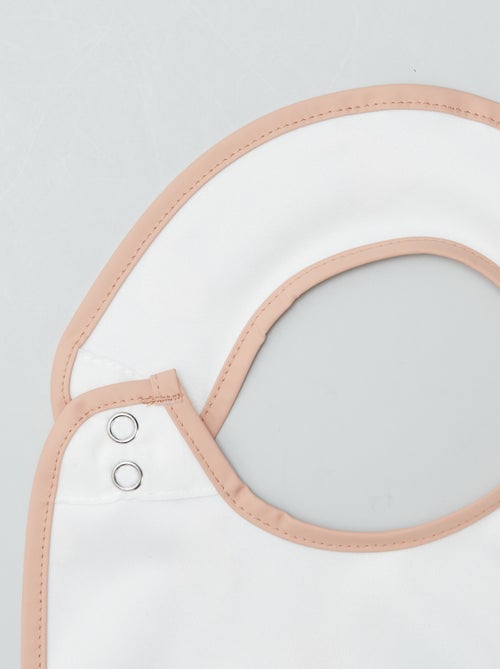 pack de 2 baberos con recogemigas 'Baby Calin' - Kiabi