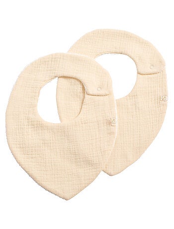 Pack de 2 baberos de gasa de - SAUTHON