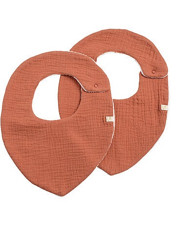 Pack de 2 baberos de gasa de - SAUTHON