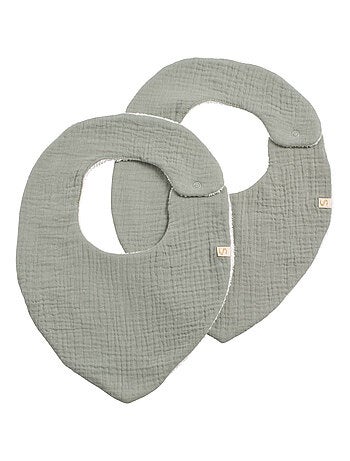 Pack de 2 baberos de gasa de - SAUTHON