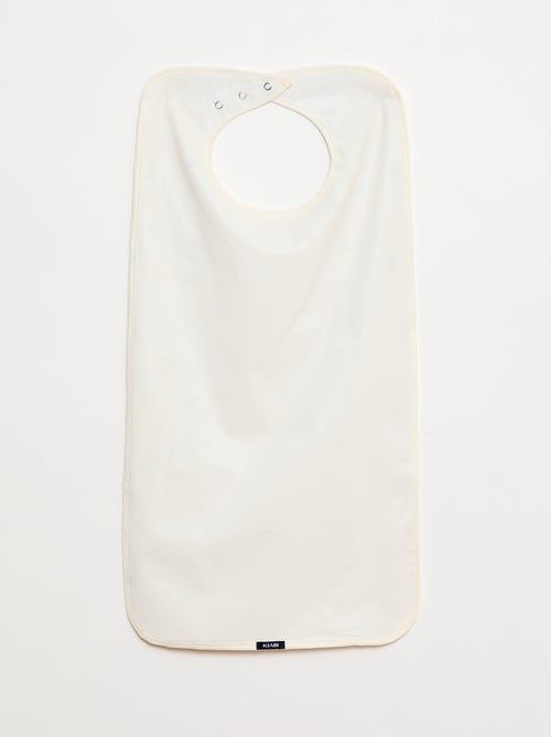 Pack de 2 baberos grandes de rizo - colección fácil de poner - Kiabi