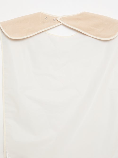 pack de 2 baberos grandes de rizo - Fácil de Poner - Kiabi