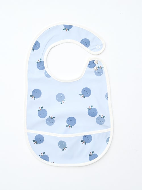 Pack de 2 baberos impermeables con estampado - Kiabi