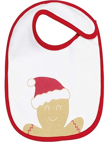 Pack de 2 baberos nacimiento de Navidad