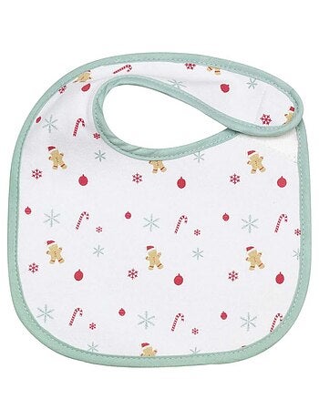 Pack de 2 baberos nacimiento de Navidad