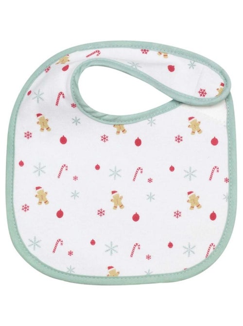 Pack de 2 baberos nacimiento de Navidad - Kiabi