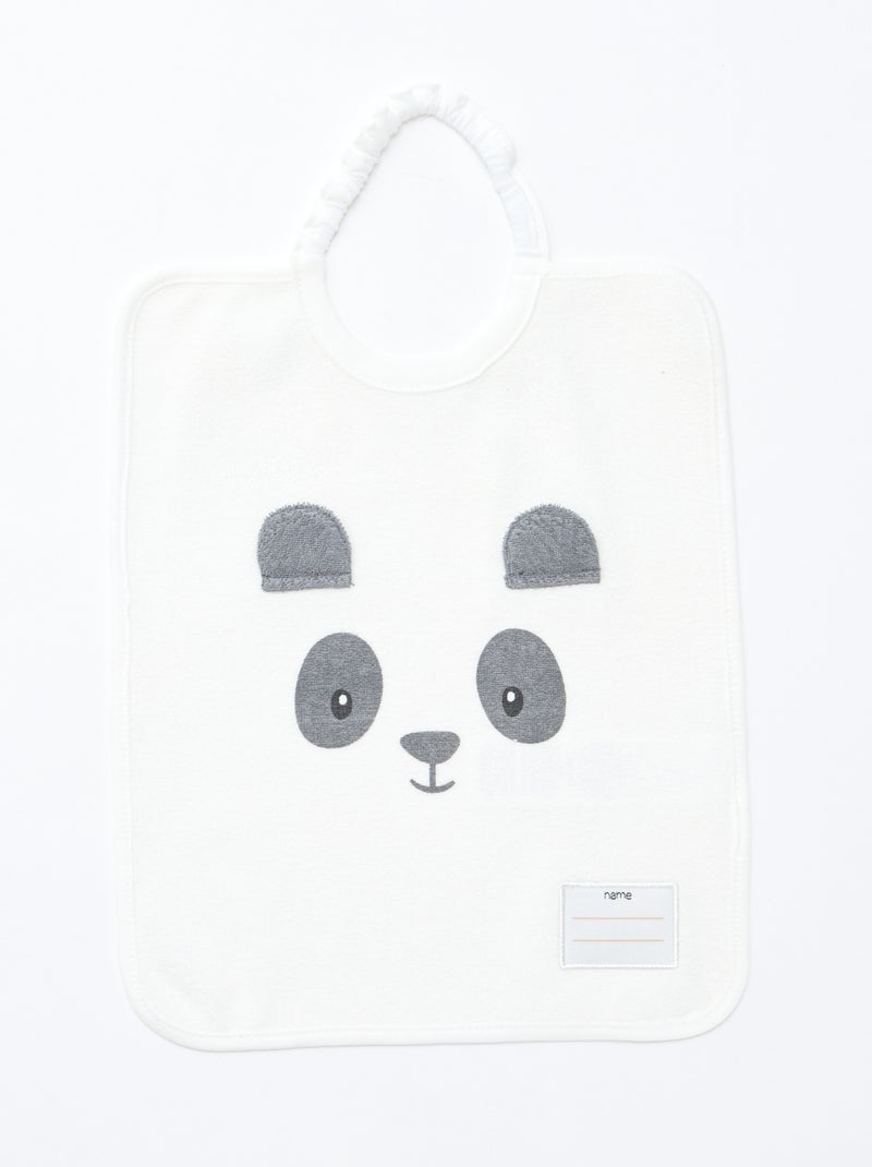 Pack de 2 baberos para poner por la cabeza Beige - Kiabi