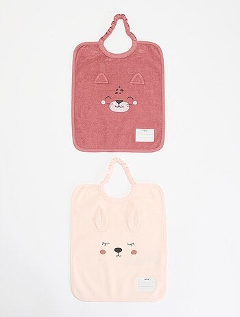 Pack de 2 baberos para poner por la cabeza