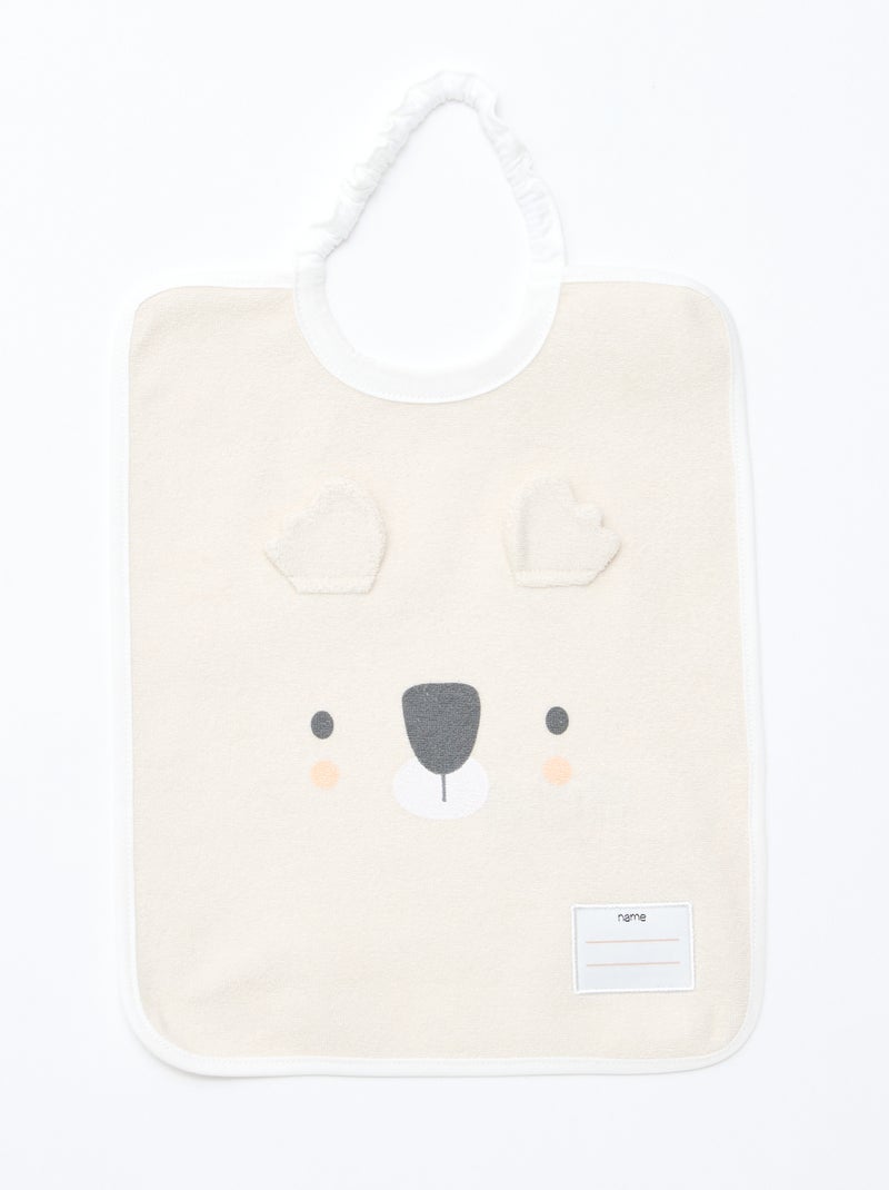 Pack de 2 baberos para poner por la cabeza Verde - Kiabi