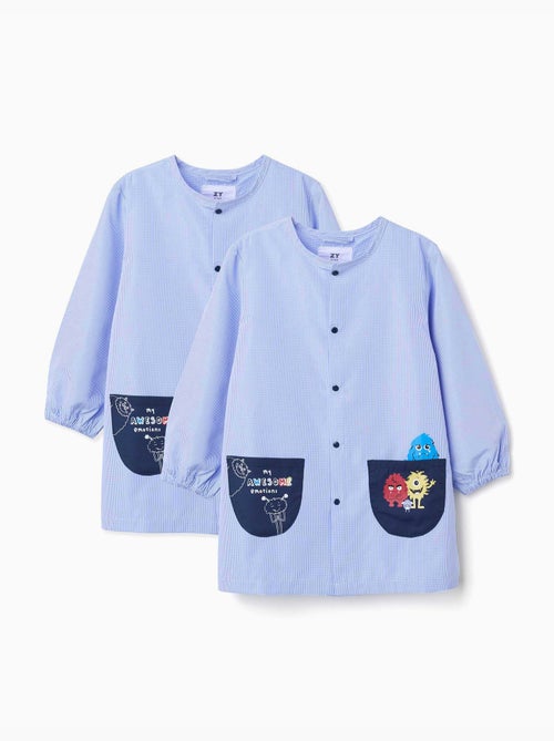 Pack de 2 babis escolares con Monstruos de las Emociones - Kiabi