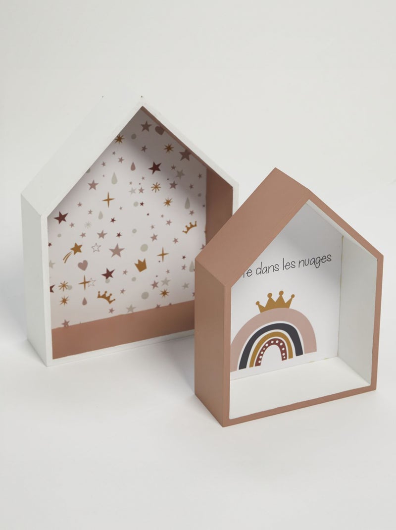 Pack de 2 baldas del hogar BLANCO - Kiabi