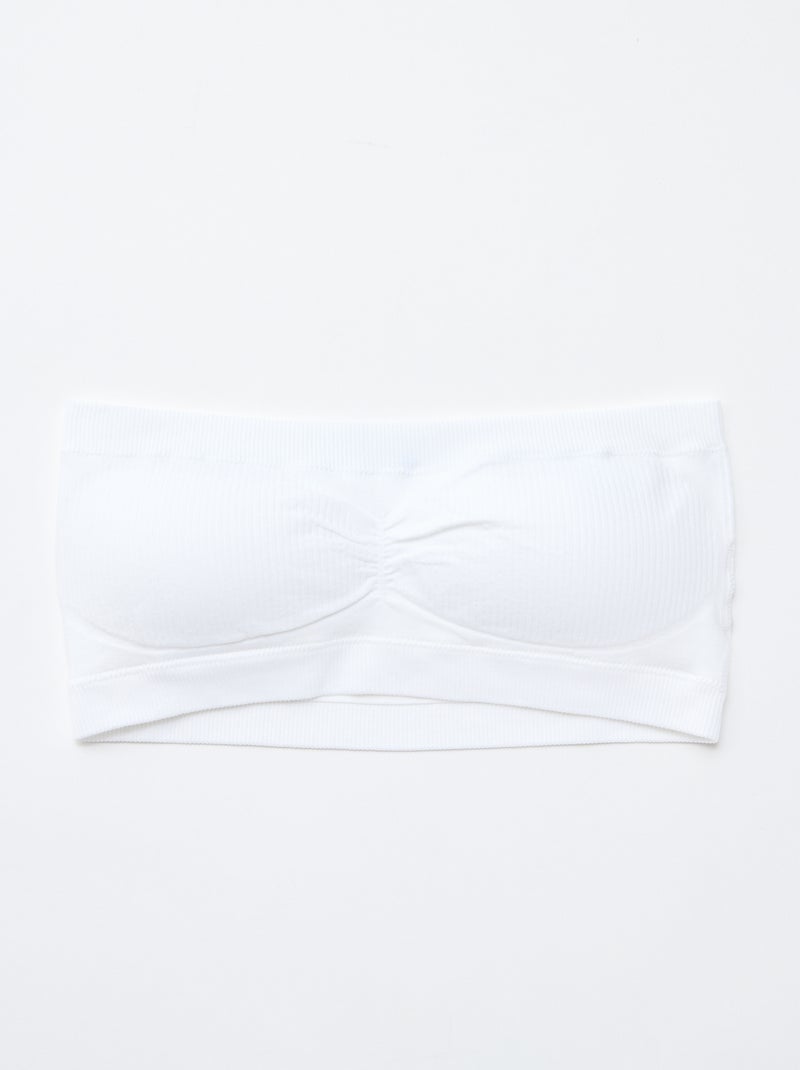 pack de 2 bandeau de canalé sin costuras Azul - Kiabi